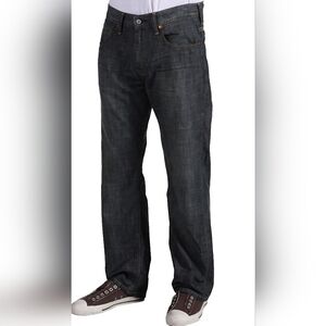 LEVI'S 569 Men's Classic Loose Straight Darkwash Blue Jeans 38x32